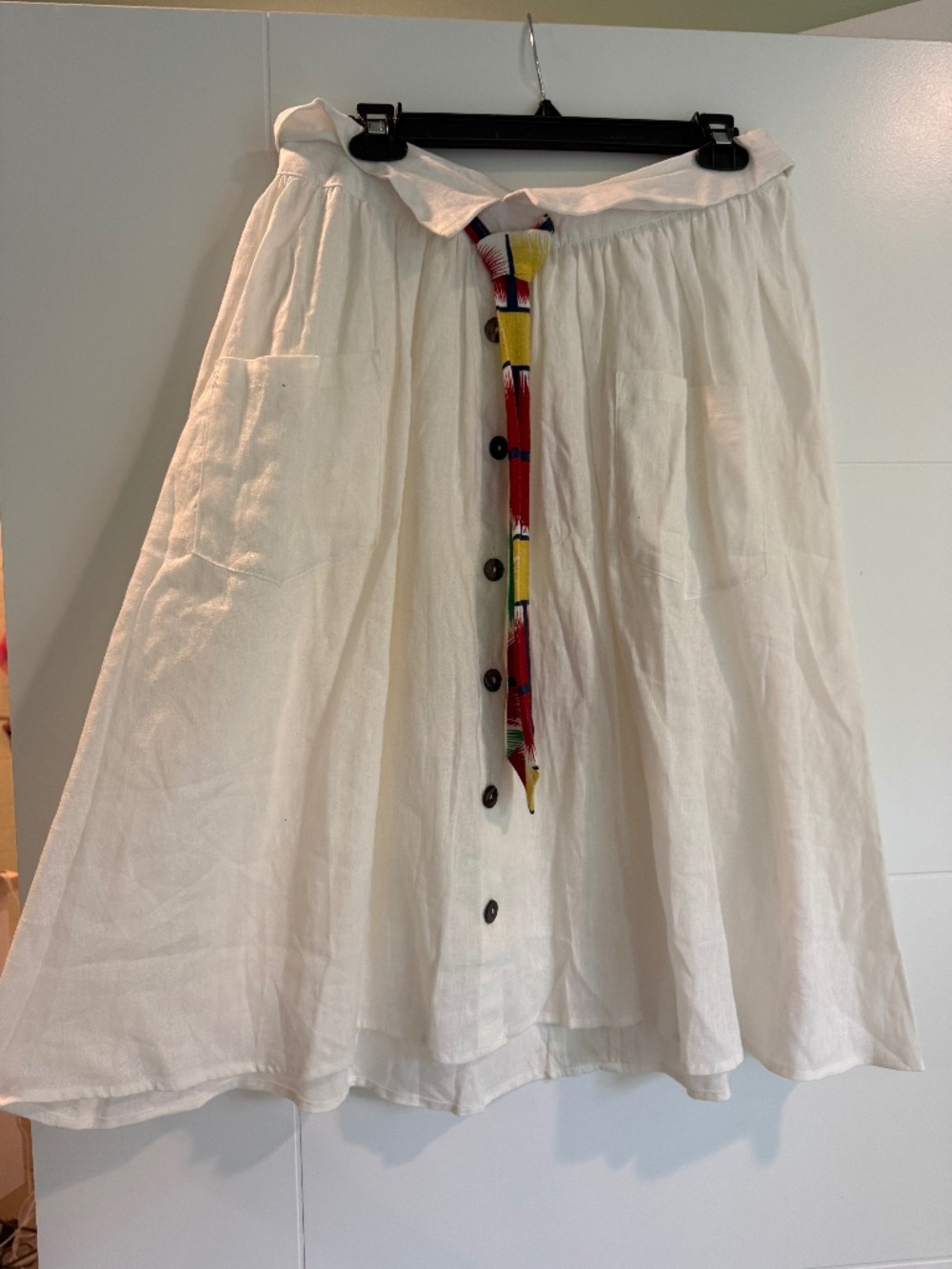 Fashion Brand Company Business Tie Skirt Sz M